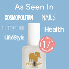 ella+mila bottle with packaging offering product presentation