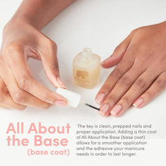 ella+mila label close-up highlighting vegan and 17-free formulation benefits