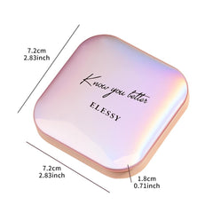 ELLESY palette inside makeup bag lifestyle shot showing portability and gifting appeal