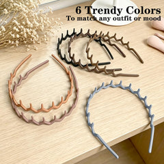 ELLOPH headband styled in casual brunch outfit for retro 90s look