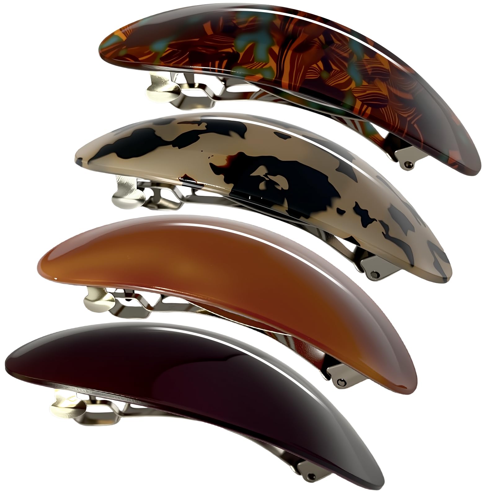 ELLOPH barrette styled with office outfit offering chic vintage appeal and versatility