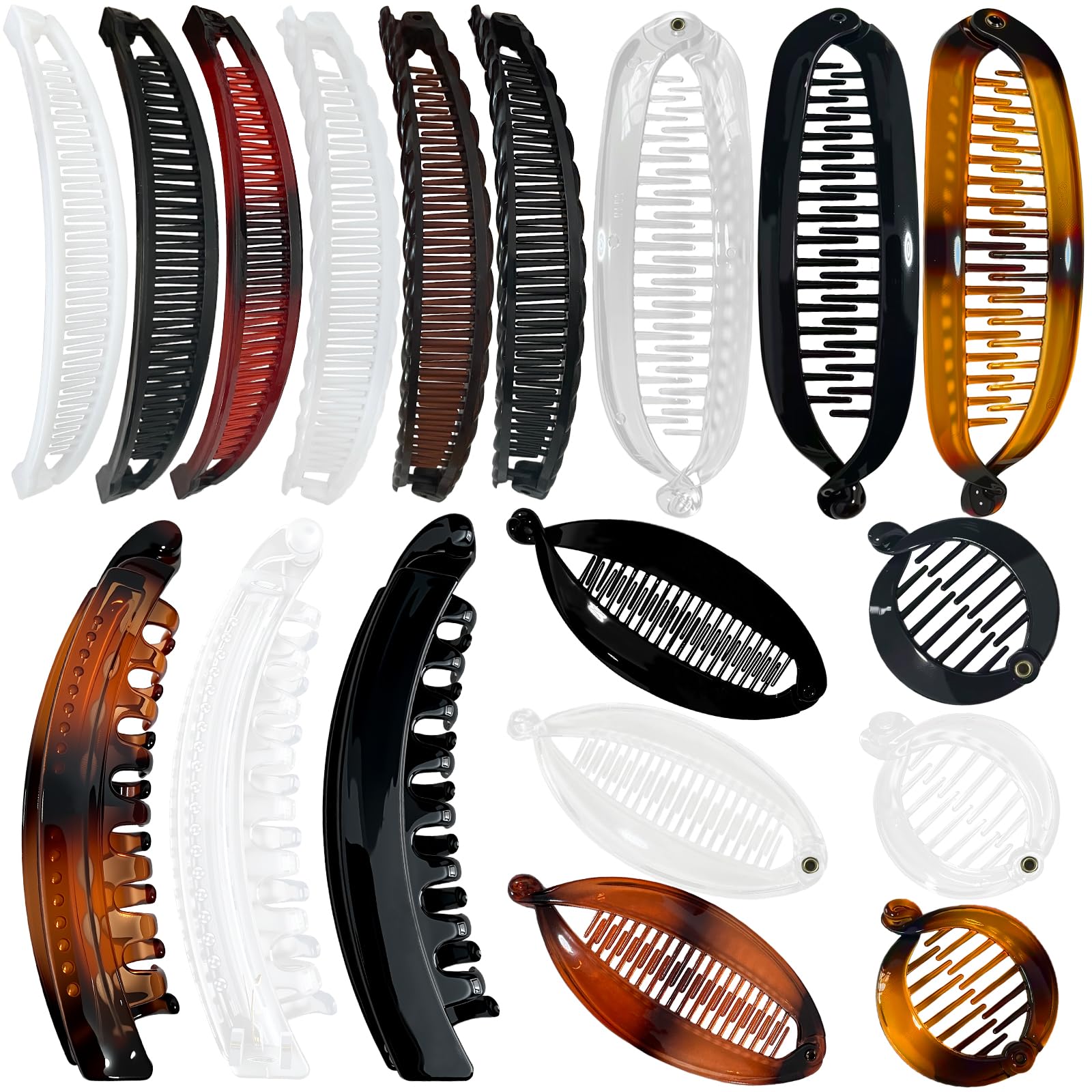ELLOPH clips next to hand showing scale and multiple sizes