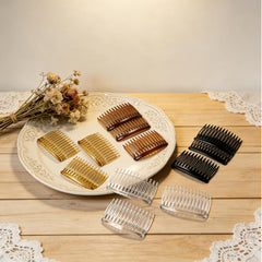 ELLOPH comb beside a coin showing compact size for travel convenience