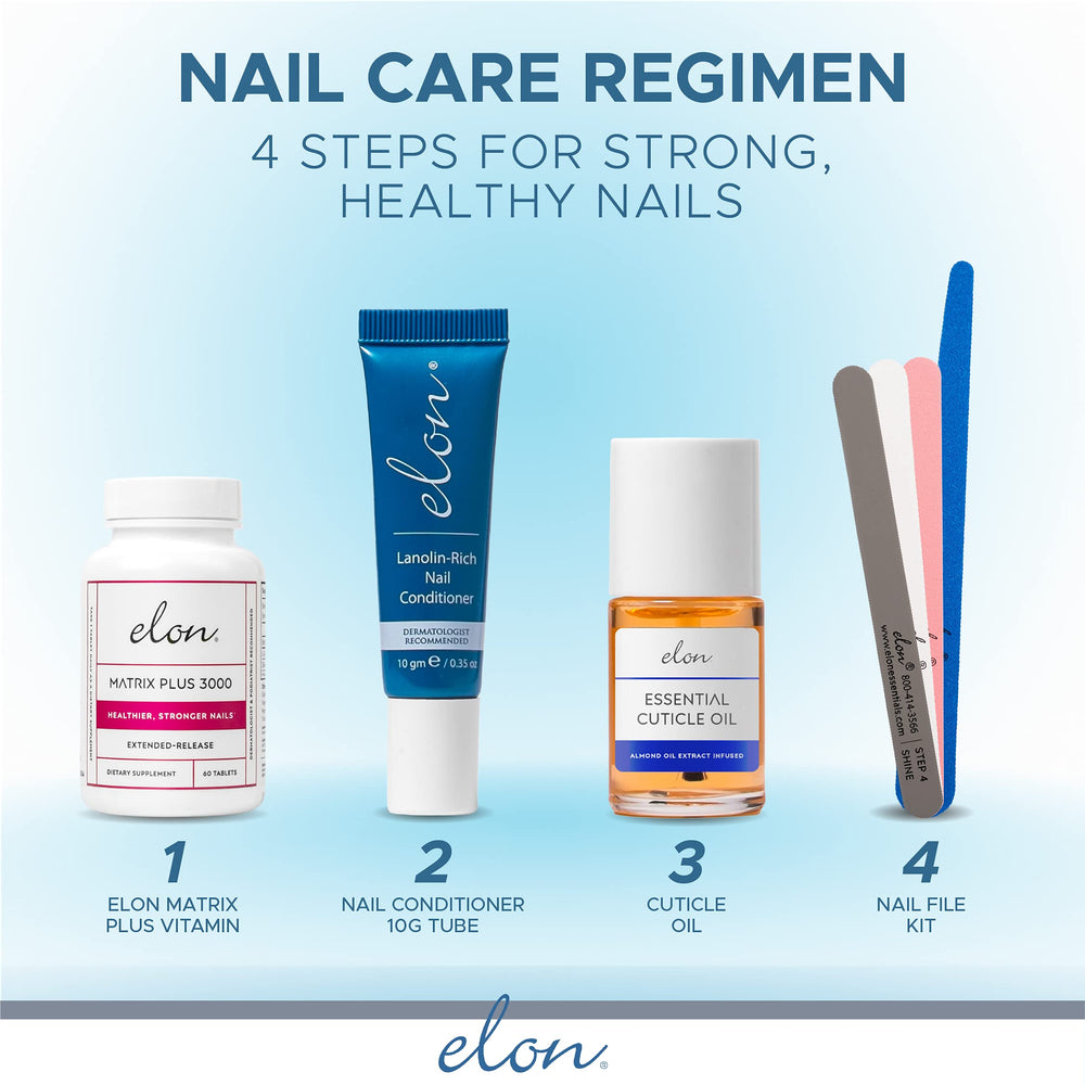 Elon cuticle oil applied on cuticle demonstrating softening and hydrating benefit