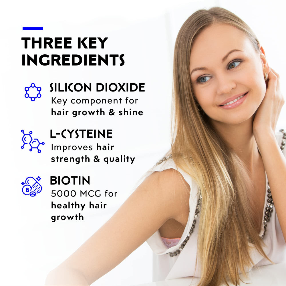 Elon ingredients label view listing biotin and supportive nutrients