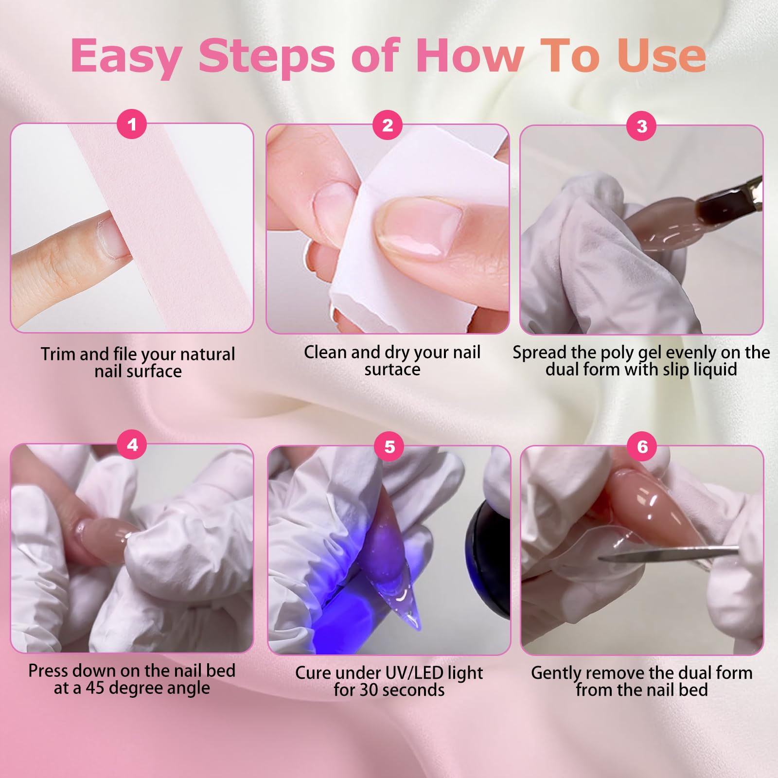 ELSAGIRL finished short stiletto manicure lifestyle shot showing wearable dramatic look