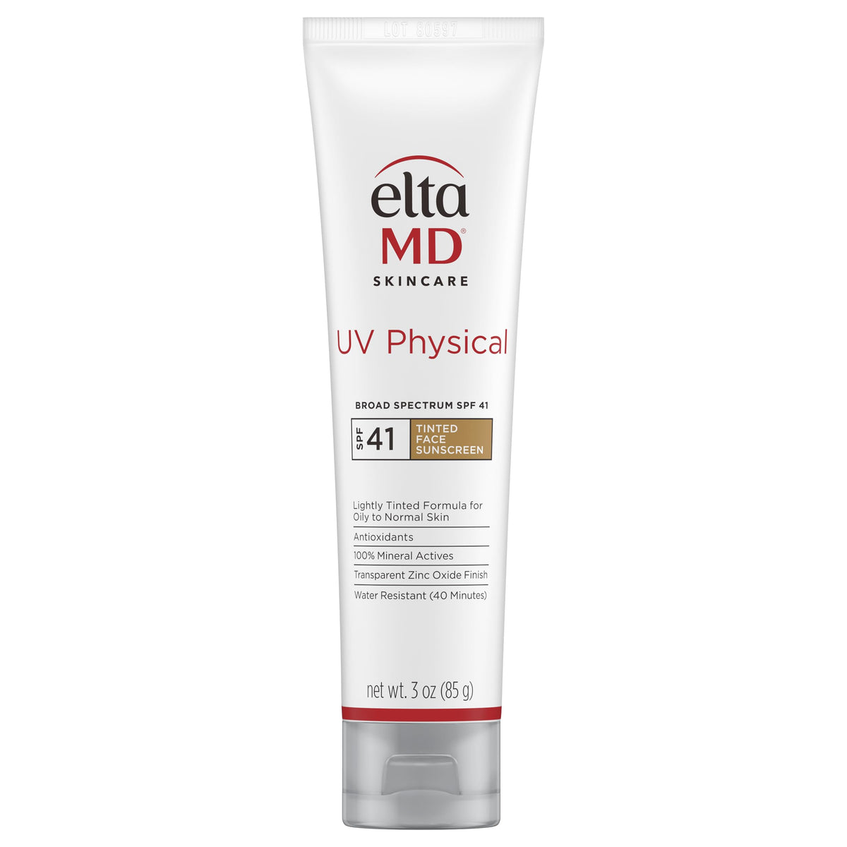 EltaMD front packaging 3 oz showing product and SPF benefit
