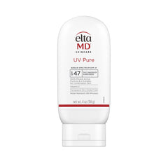 EltaMD front packaging showing SPF 47 and benefits for quick recognition