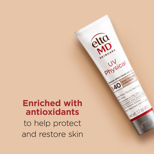 EltaMD texture close-up displaying smooth, blendable finish