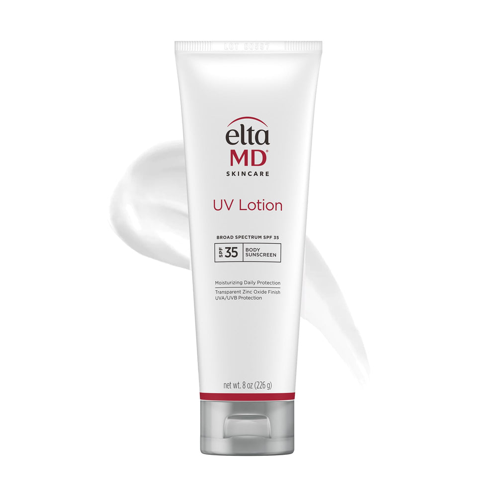 EltaMD UV Lotion front packaging showing sunscreen benefits and SPF