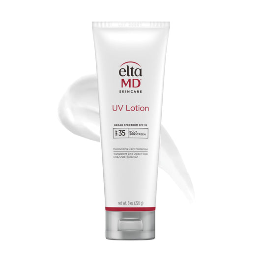 EltaMD UV Lotion front packaging showing sunscreen benefits and SPF