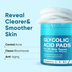 Elvira pad close-up texture highlighting gentle exfoliating surface