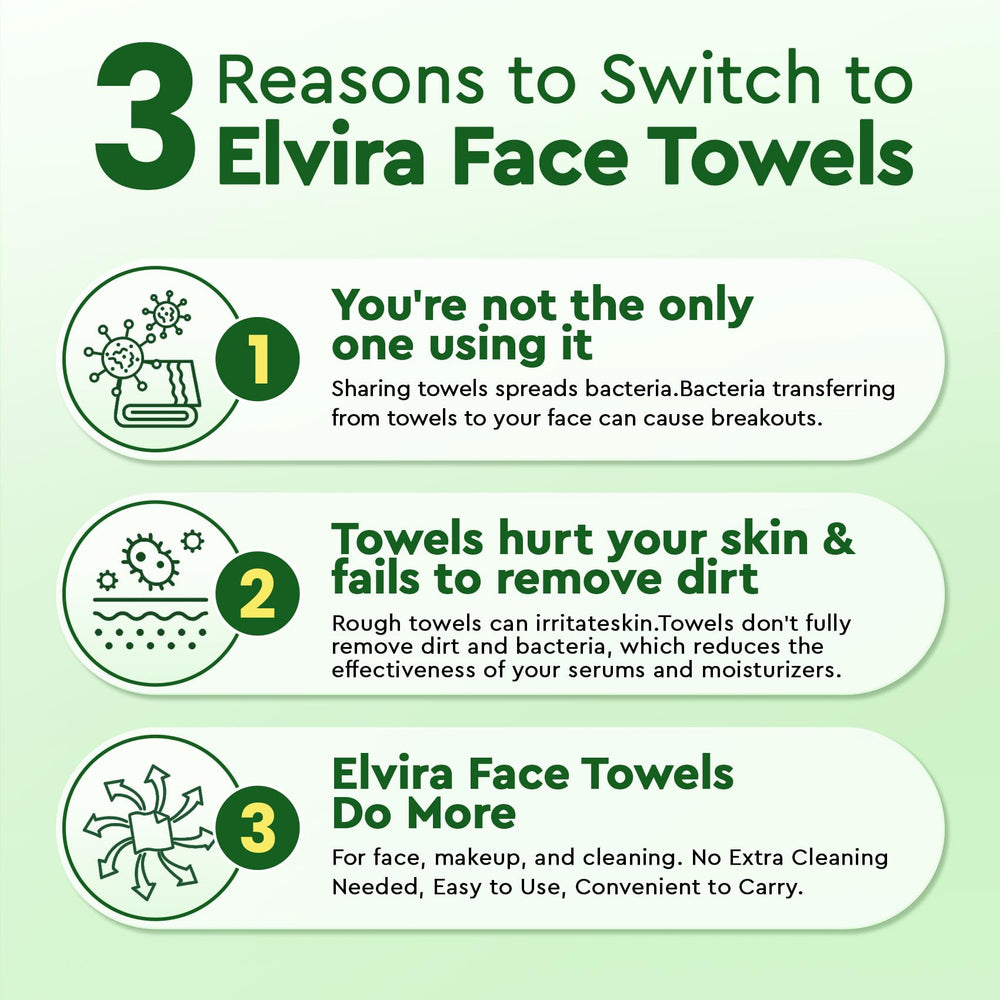 Elvira folded towel detail highlighting thickness and soft absorbency benefit