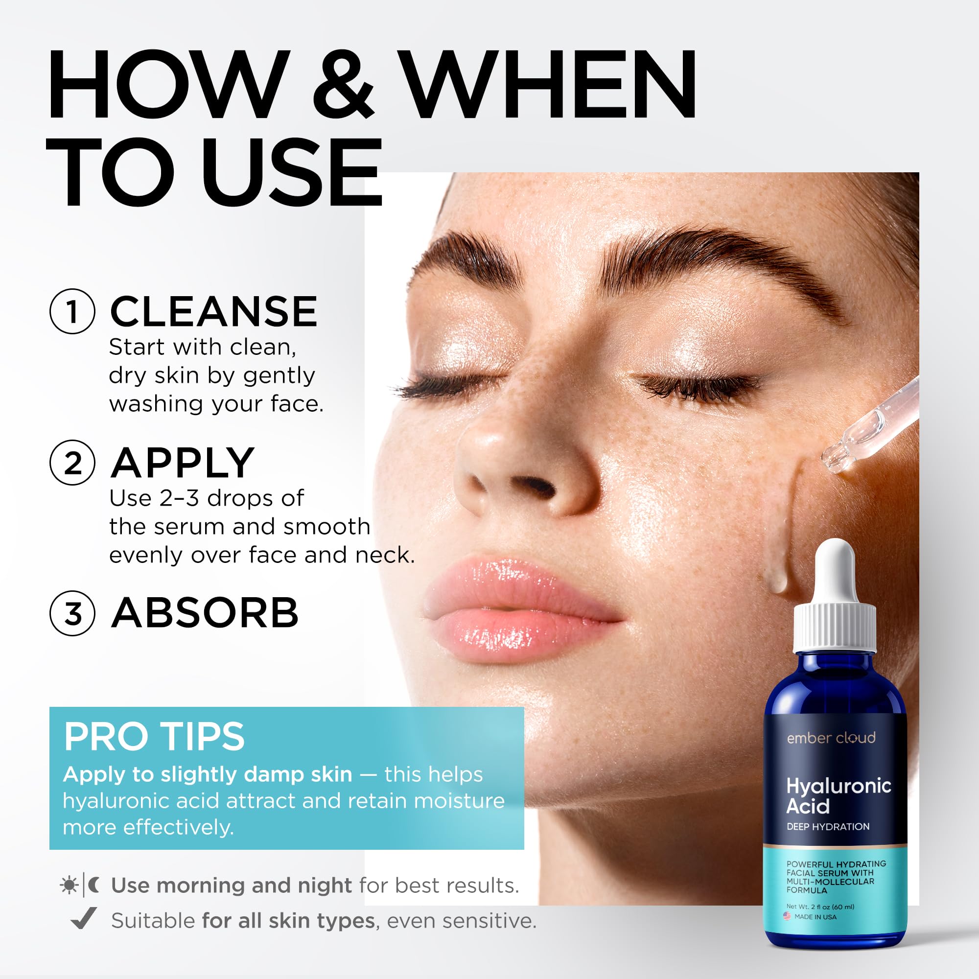 Ember Cloud used on lips illustrating moisture boost and smooth finish