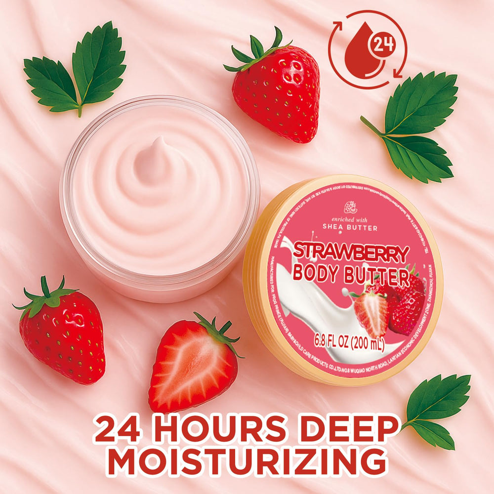 Embleaf hand applying body butter showing quick absorption and hydration