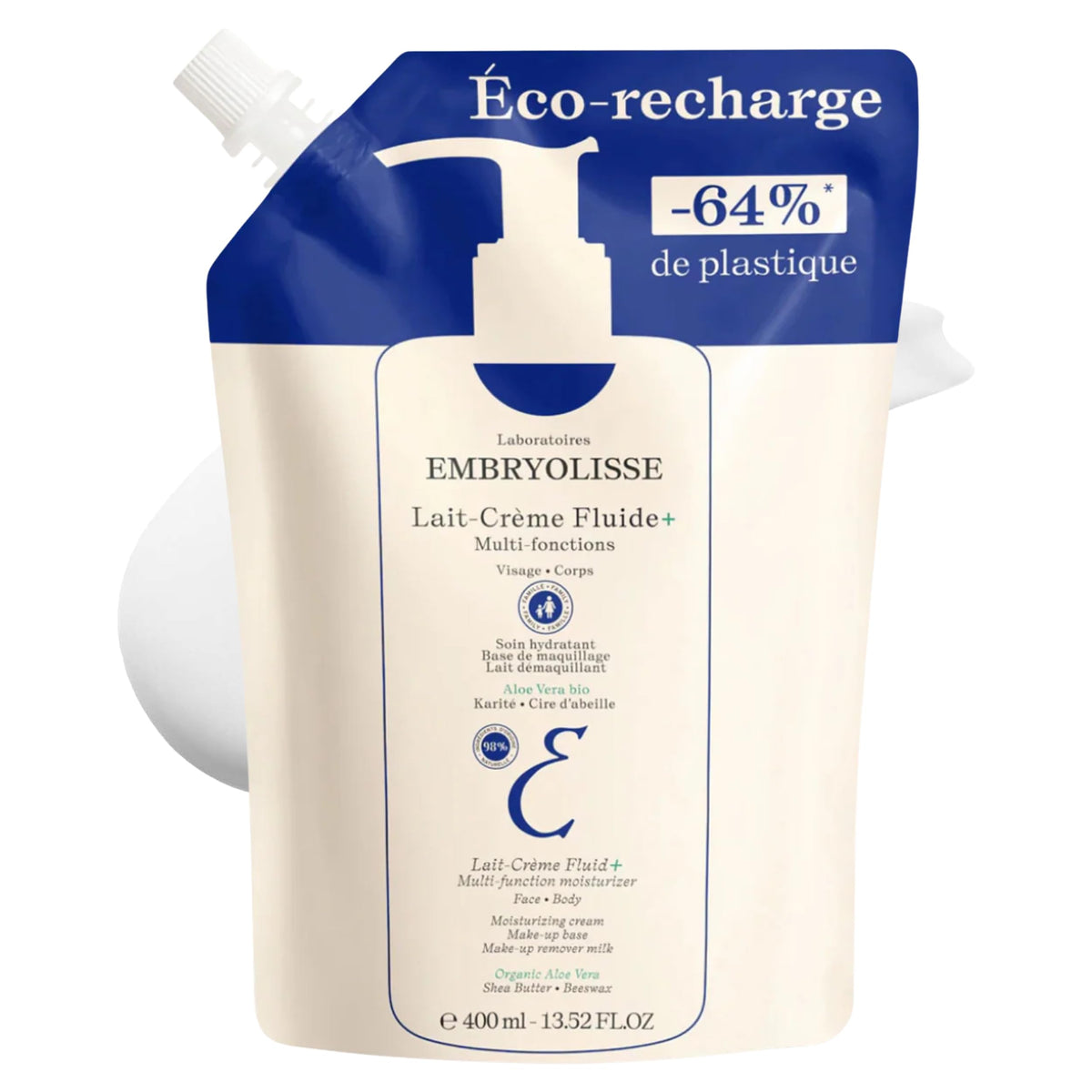 Embryolisse front packaging showing product benefits and easy use