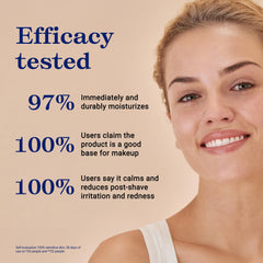 Embryolisse with shea butter and aloe vera highlighting natural nourishment