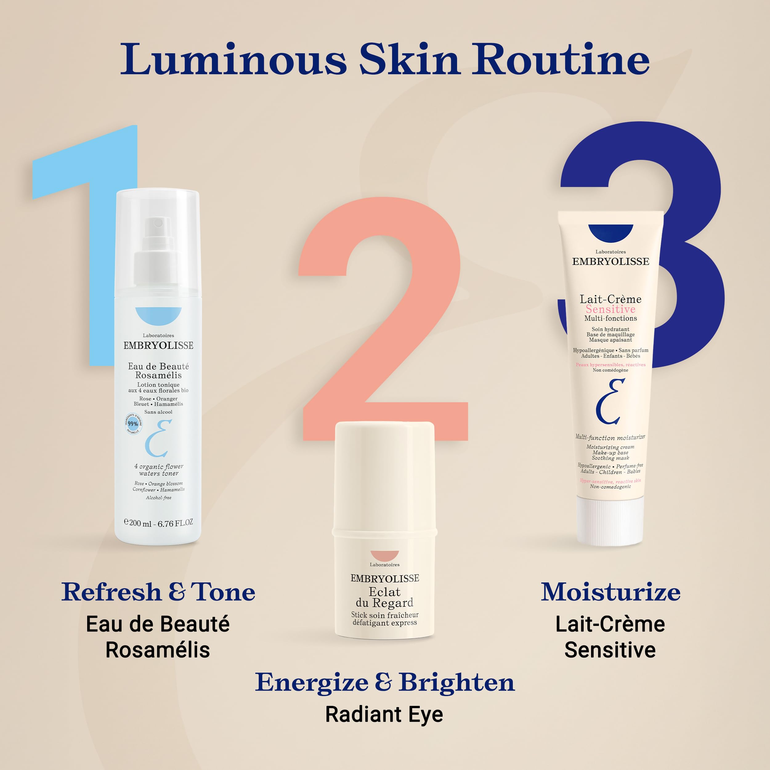 Bedside jar with Embryolisse as overnight mask showing restorative comfort benefit