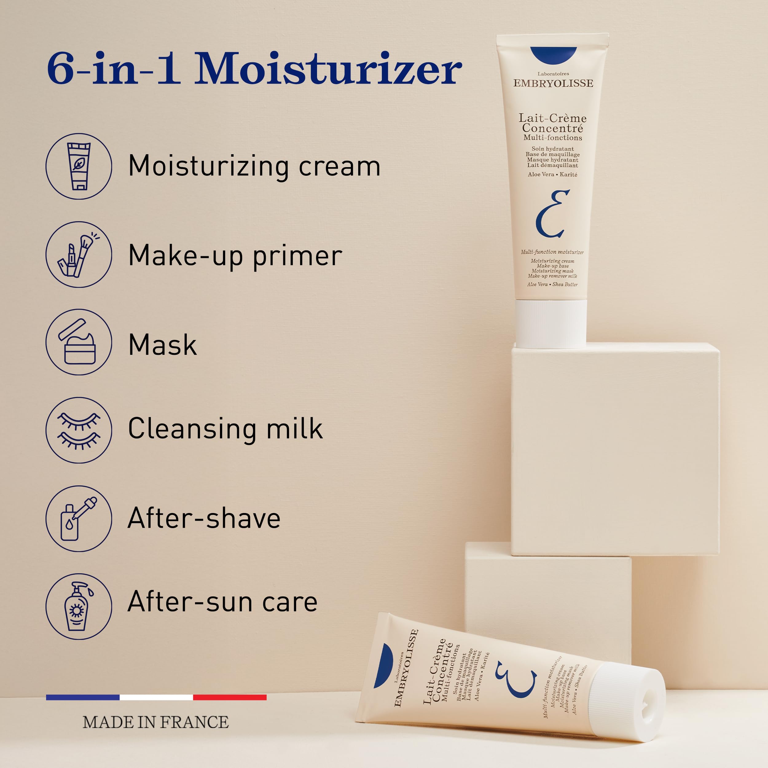 Embryolisse open cap with cream ready to apply for quick application