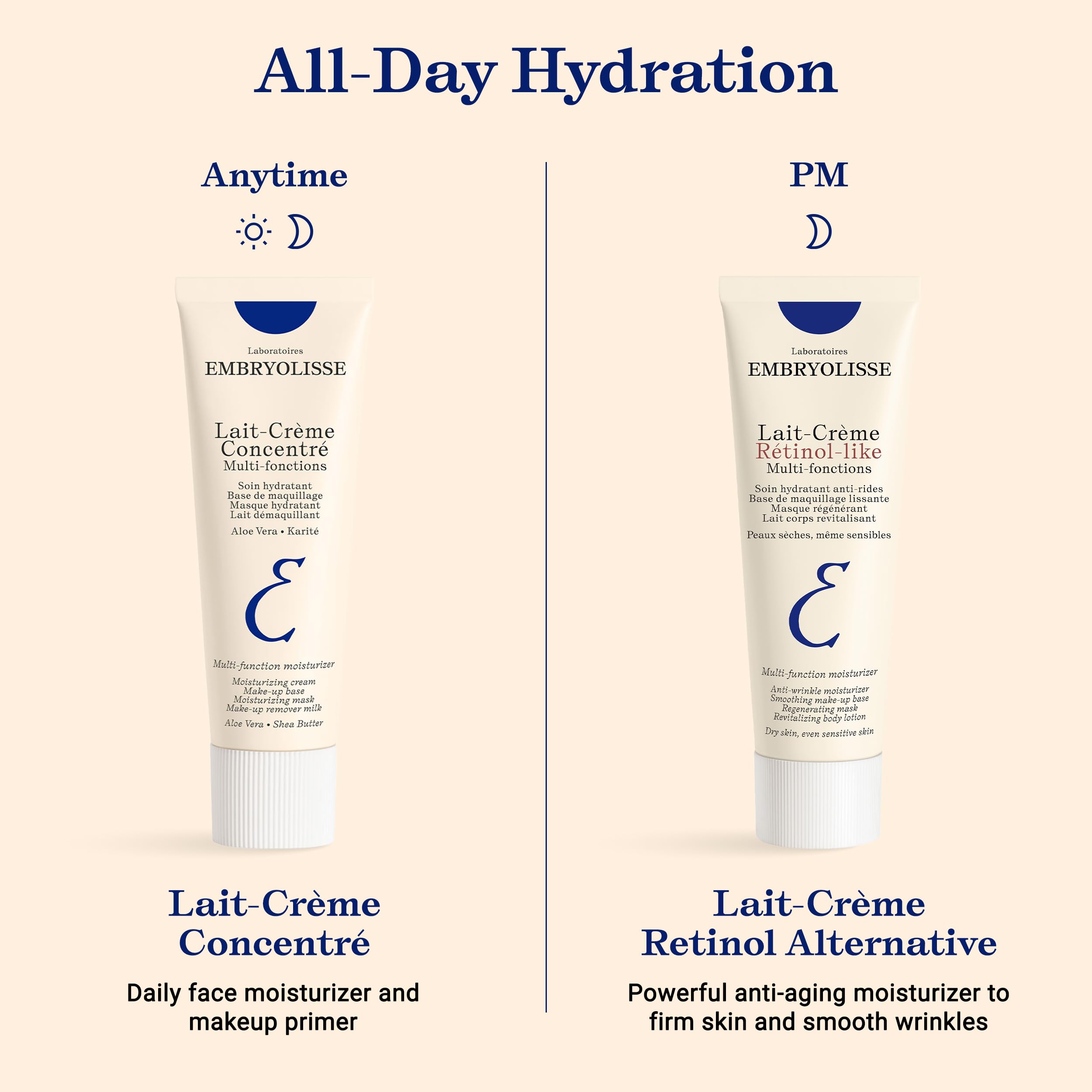 Embryolisse in a travel pouch showing convenient on-the-go skincare