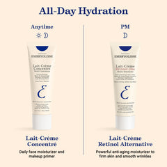 Embryolisse in a travel pouch showing convenient on-the-go skincare