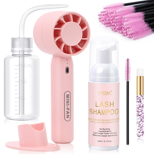 EMEDA kit front layout showing all components and professional convenience