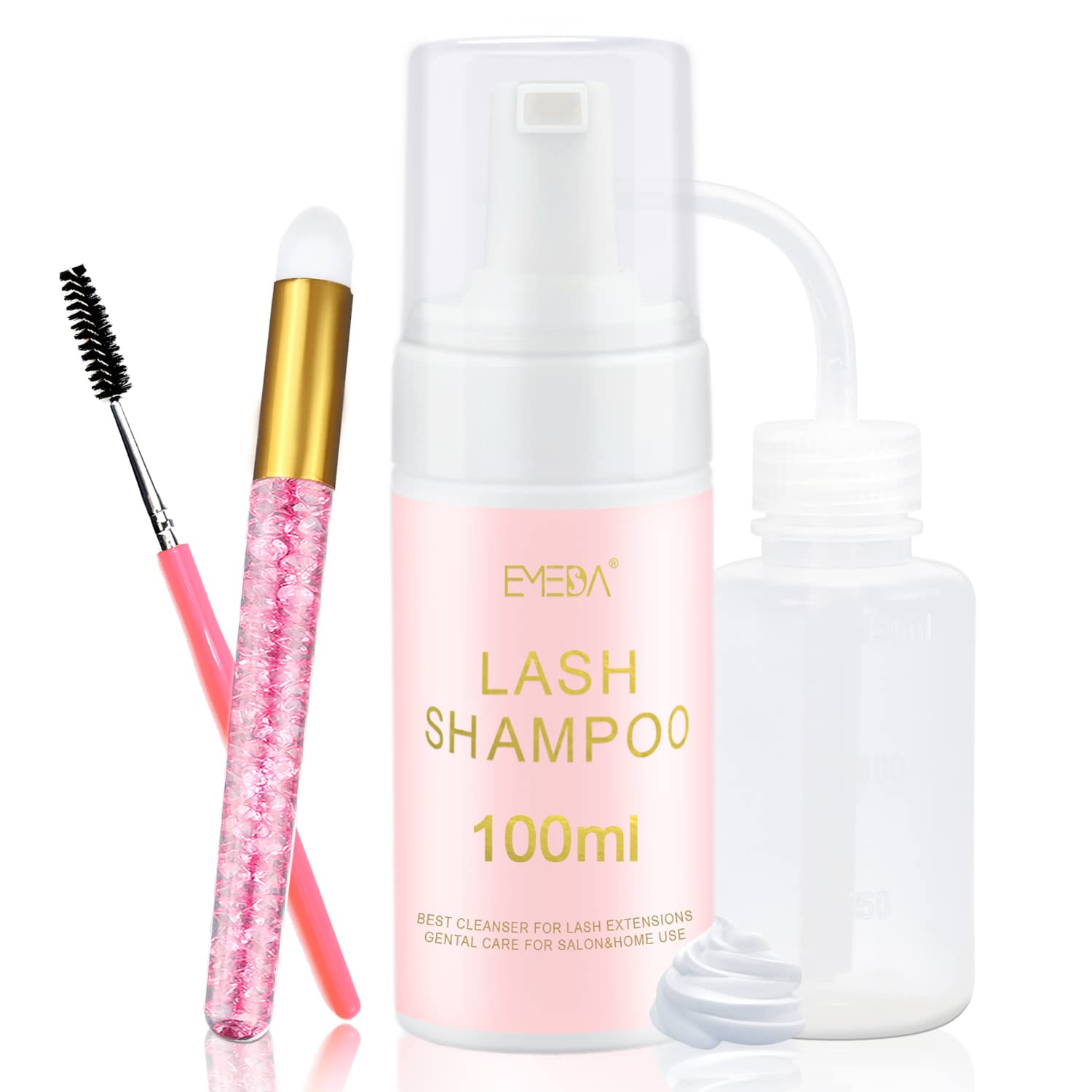 EMEDA front packaging showing kit components and clear labeling benefits