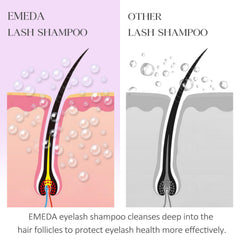 EMEDA soft brush with crystal handle close-up for precise cleaning