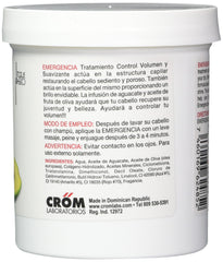 Emergencia creamy mask texture close-up demonstrating rich slip and smoothing benefit