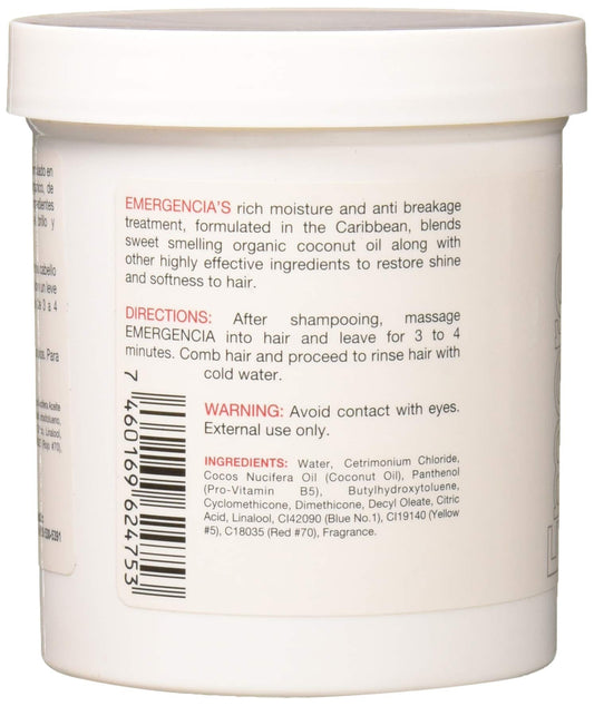 Emergencia creamy texture close-up demonstrating rich moisture and smooth application