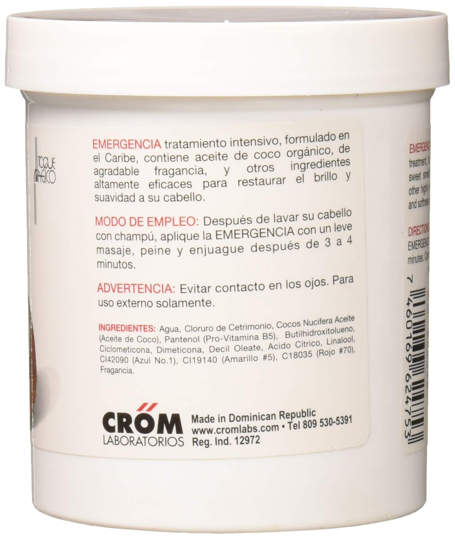 Emergencia applied to hair in use showing softer, shinier ends after treatment