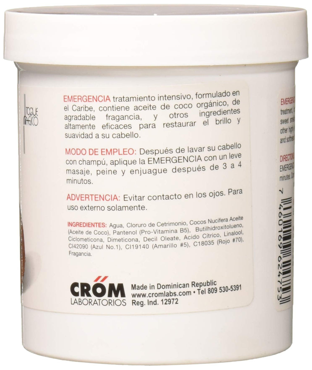 Emergencia applied to hair in use showing softer, shinier ends after treatment