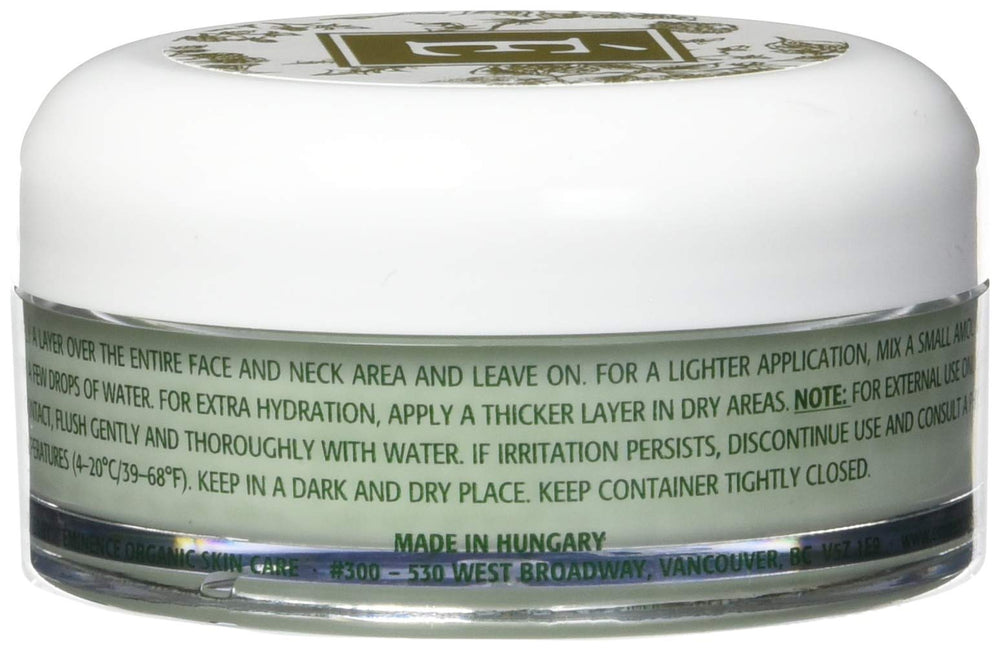 Eminence cream texture close-up showing rich, hydrating finish for luminous skin
