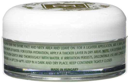 Eminence cream texture close-up showing rich, hydrating finish for luminous skin