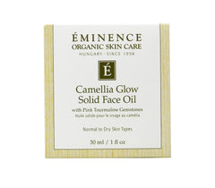 Eminence close-up of camellia oil texture showing smooth absorbency benefit
