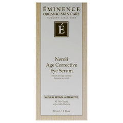 Eminence serum on vanity lifestyle scene illustrating everyday use and convenience benefit