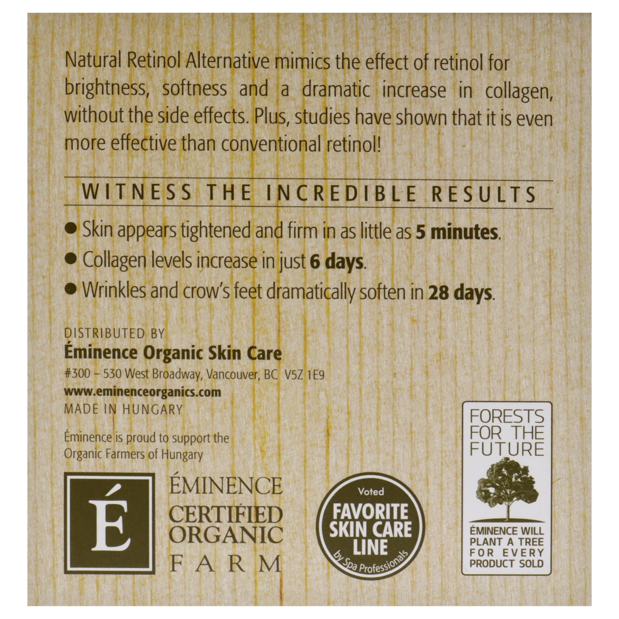 Eminence moisturizers on bathroom vanity conveying daily skincare routine benefit