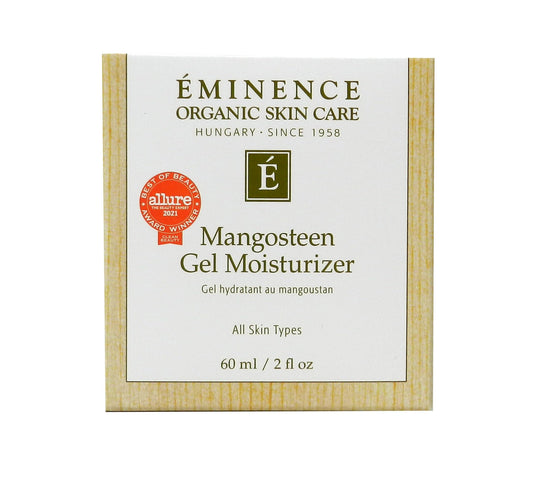 Eminence texture close-up of gel-cream showing lightweight absorbent texture and finish