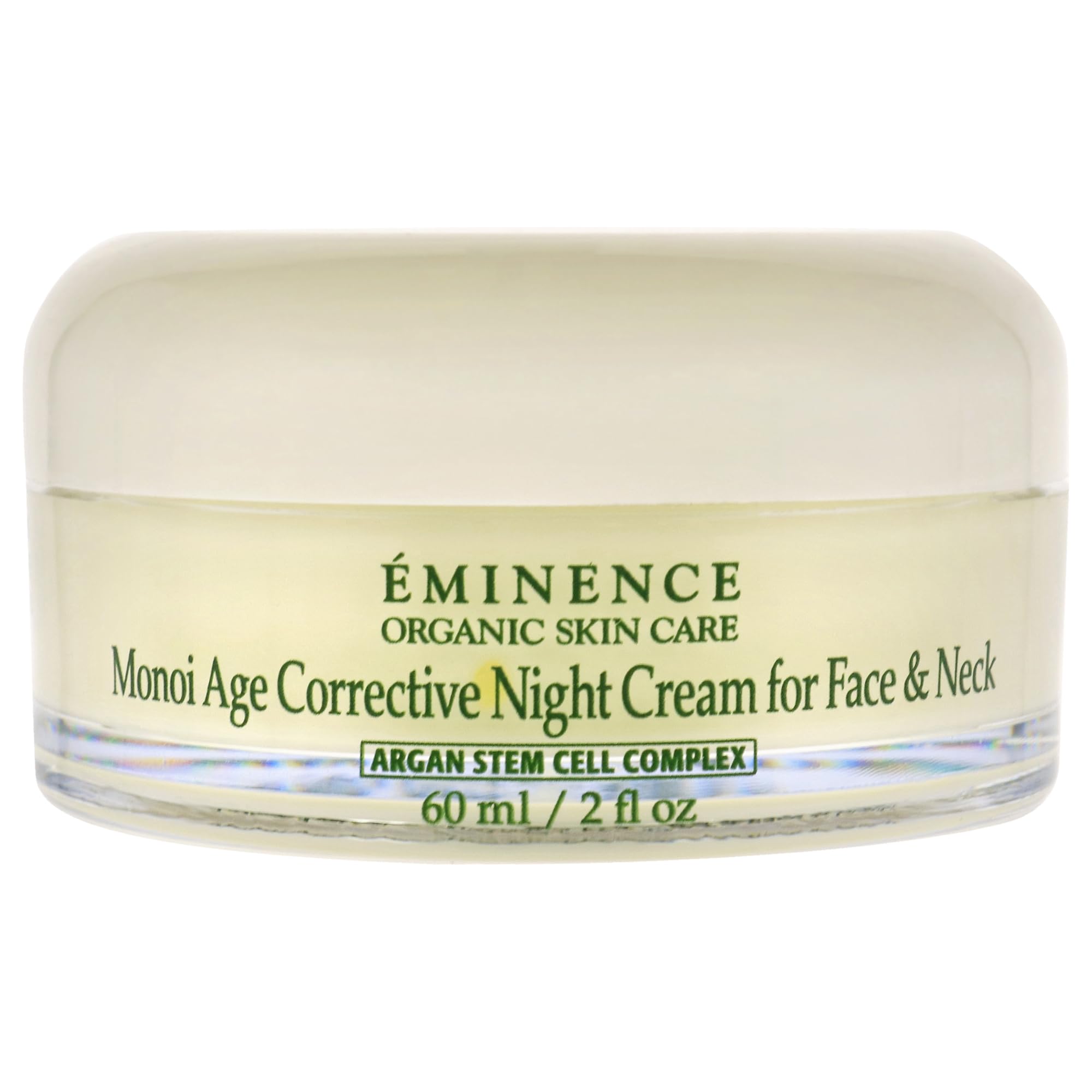 Eminence close-up texture of cream highlighting rich, moisturizing feel