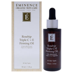Eminence front bottle view showing compact 1 oz bottle and clear label benefits
