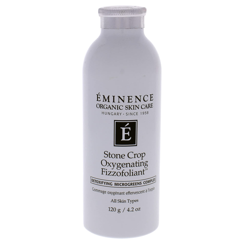 Eminence powder texture close-up highlighting gentle, fine-grain exfoliation