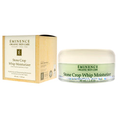 Eminence jar on bathroom shelf showing natural skincare ritual benefit