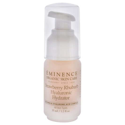 Eminence open jar close-up showing gel-cream texture for fast-absorbing moisture