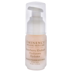 Eminence open jar close-up showing gel-cream texture for fast-absorbing moisture