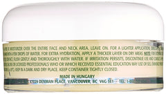 Eminence texture closeup creamy moisturizer demonstrating fast absorption benefit