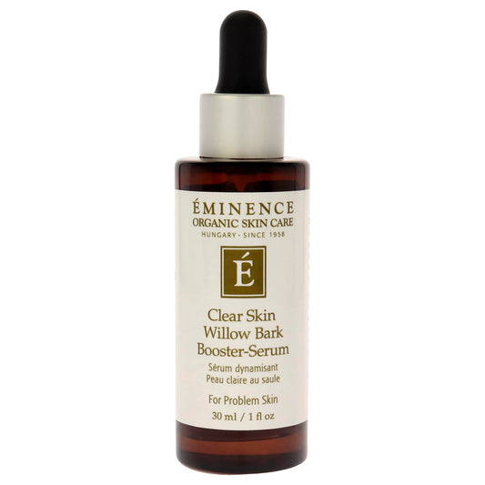 Eminence dropper dispensing serum close-up highlighting lightweight texture