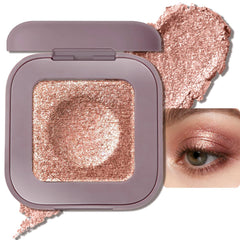 Enfuntins front pan showing champagne pink duochrome for portable shimmer