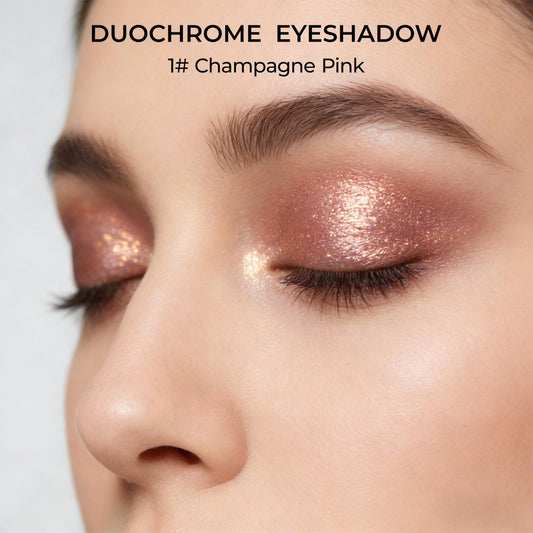 Enfuntins close-up pressed texture revealing ultra-fine glitter for smooth application
