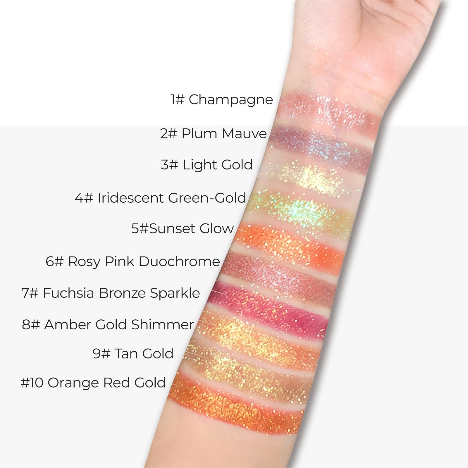 Enfuntins inner corner highlight brightening eyes and adding multidimensional sparkle benefit