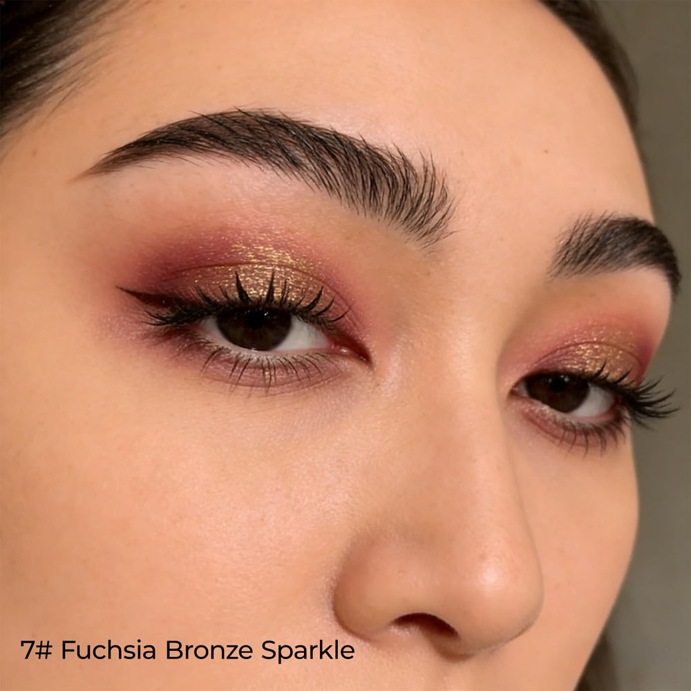 Enfuntins texture close-up revealing ultra-fine glitter and smooth application benefit